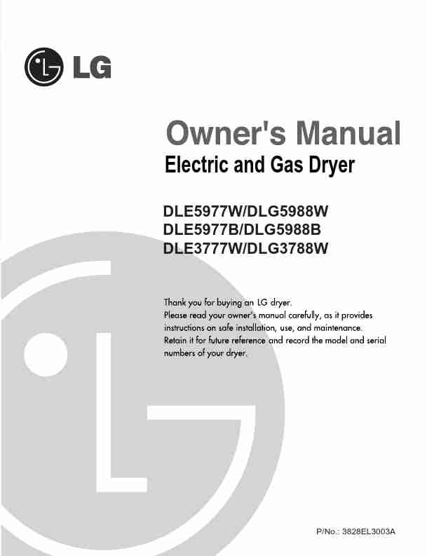 LG Electronics Clothes Dryer D3788W-page_pdf